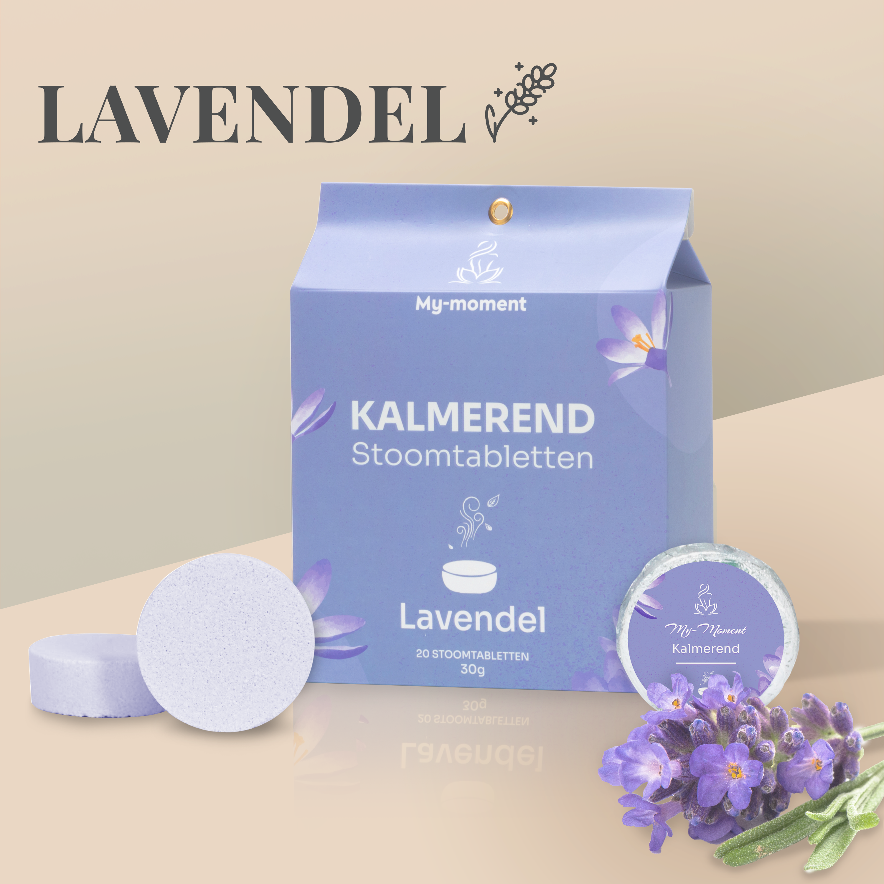 Lavendel - 20 Stoomtabletten